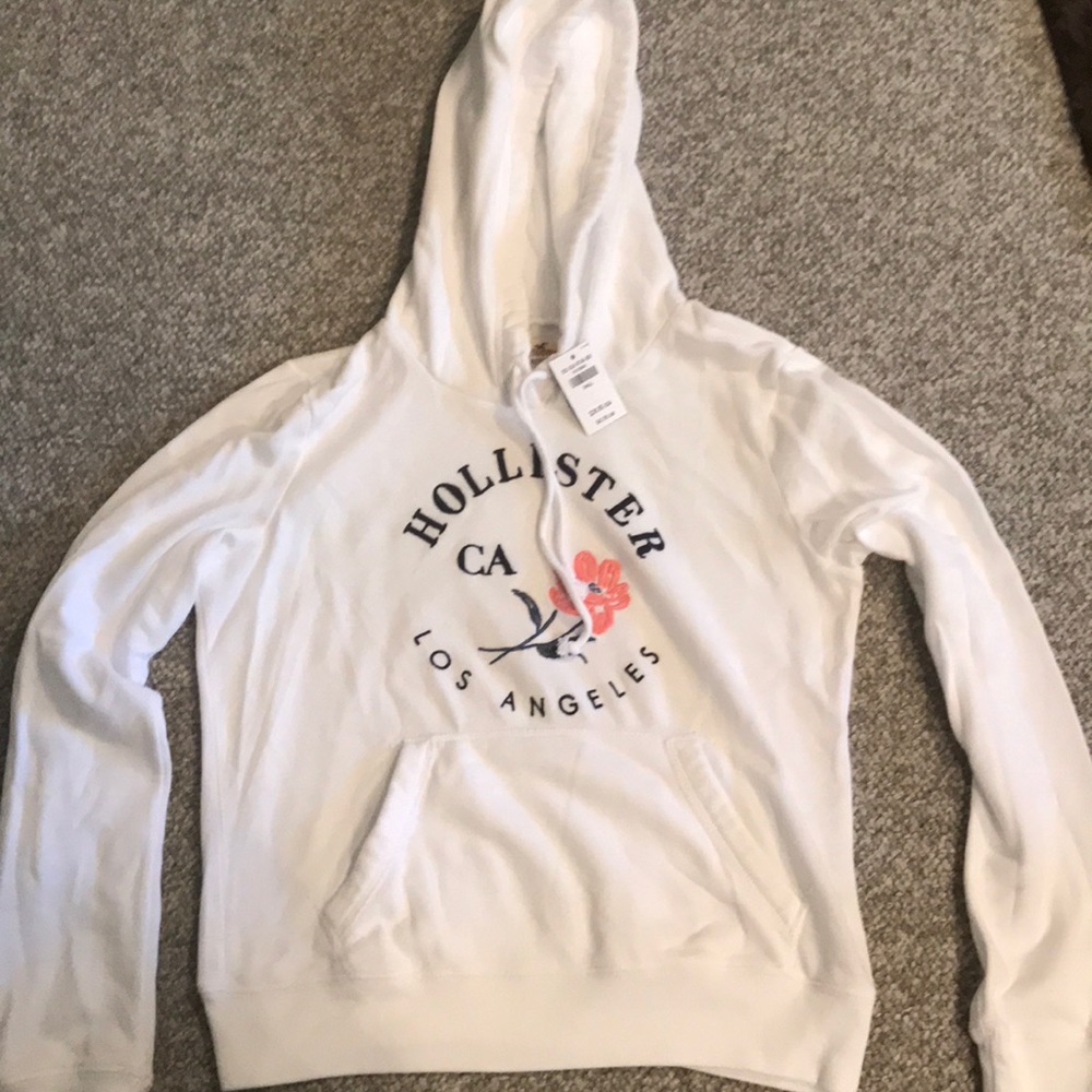 White hoodie